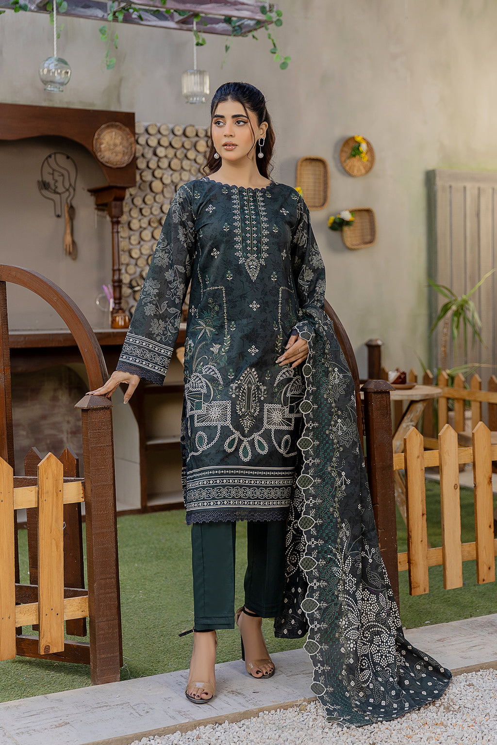 BN Lamisa 3 piece Printed Lawn Suit